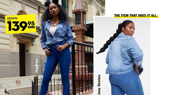 Let your blue jeans do the talking at 