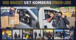 'Groot Vet Kombers Proe-jek' rises to occasion with R450,000 for charity!