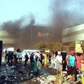 LG factory in Durban looted and set alight