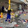 Durban volunteers and workers clean up en masse