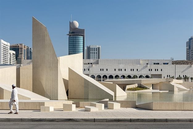Cebra's Abu Dhabi, Al Hosn Masterplan, DCT Abu Dhabi, Abu Dhabi, United Arab Emirates. Image courtesy of WAF.