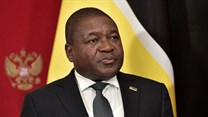 Mozambique's President Filipe Nyusi attends a signing ceremony following the talks with Russia's President Vladimir Putin in Moscow, Russia 22August, 2019. Sputnik/Alexey Nikolsky/Kremlin via Reuters