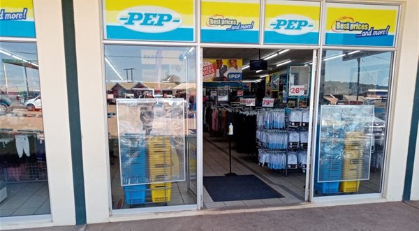 Pep store Ndumo, KZN, restored. Source: Supplied