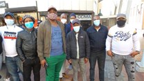 Some of the 33 former Spar Distribution Centre workers in Gqeberha who were dismissed for gross misconduct. Photo: Joseph Chirume