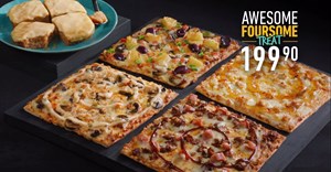 The Awesome Foursome Treat by Debonairs Pizza caters for many tastes