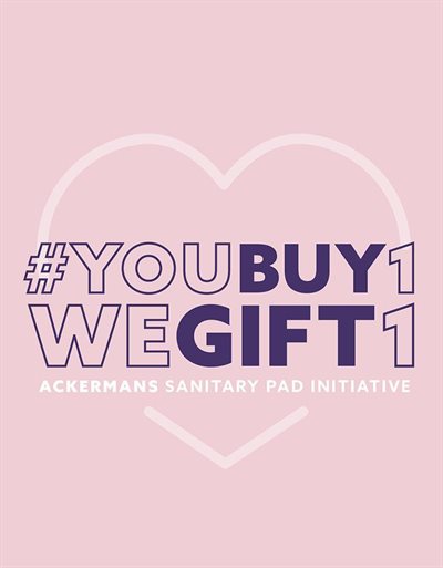 Ackermans drives #periodpoverty awareness with its sanitary pad initiative