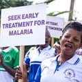 Source: ©The Global Fund. A march through Agogo town in Ghana to educate citizens on malaria