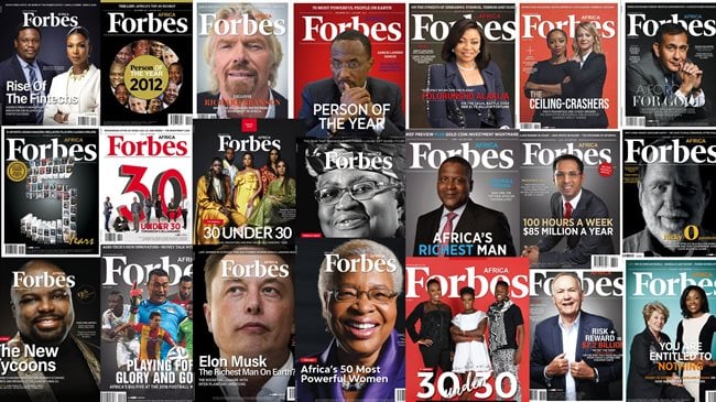 Forbes Africa celebrates 10 years with NFT cover