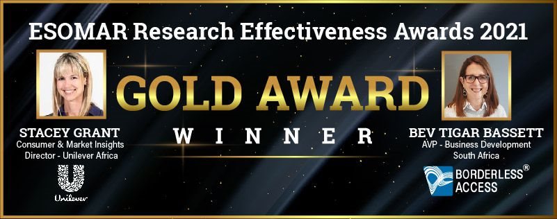 'Brand Humanization' won the Gold at Esomar Research Effectiveness Awards 2021