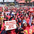 Steel workers countrywide down tools, demanding 8% wage hike