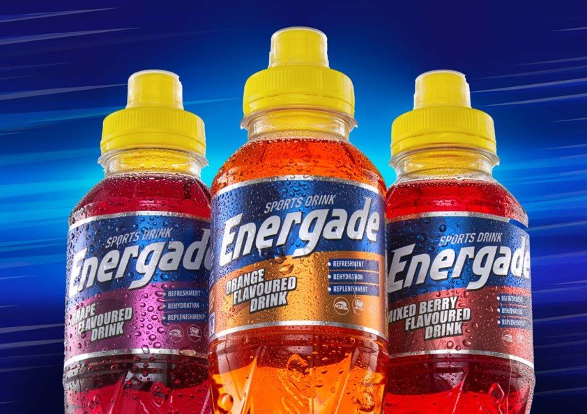 Just Design Jhb and Energade 'step up their game', with an invigorating new pack design
