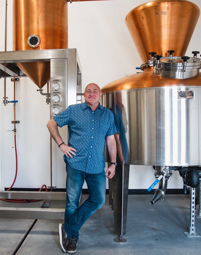 Stephen Gould - Founder and master distiller of Golden Moon Distillery