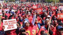 Workers and police clash as Numsa steel strike continues
