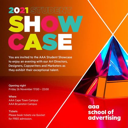 AAA School of Advertising hosting its 2021 student showcase