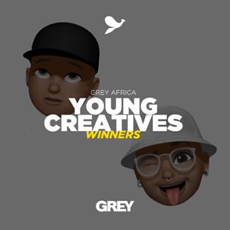 Loeries 2021 Young Creatives Awards for two Grey rising stars