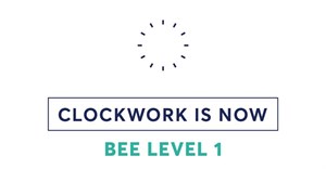 Clockwork reaches BEE Level 1 whilst maintaining full independence