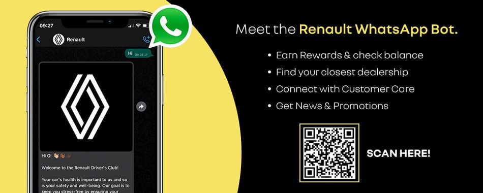 Renault drives innovation with all-new Whatsapp bot
