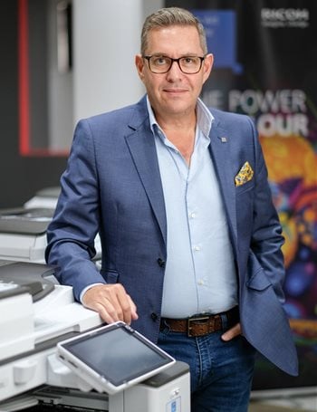Jacques van Wyk, CEO of Ricoh South Africa. | Source: Supplied.