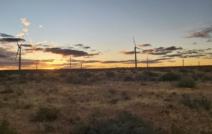 EGP RSA 145MW Garob wind farm, Northern Cape. Source: Supplied