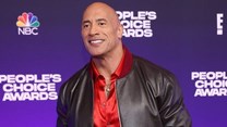 Dwayne Johnson received The People's Champion Award. Source: Supplied