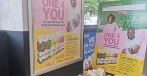 the One 4 You, One 4 Me campaign encouraged customers to purchase any two Spar Mageu 1 litre products for just R22, and then to pop one carton into the trolley at the front of every store