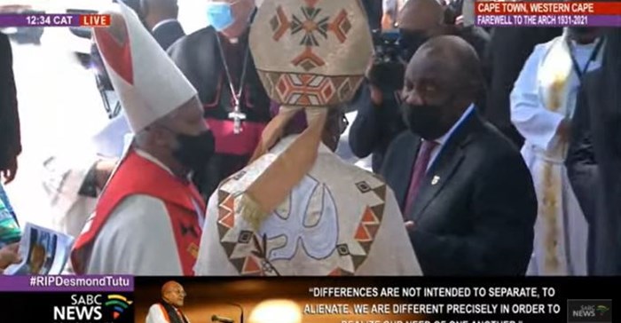 World joins SA in bidding emotional farewell to Archbishop Emeritus Desmond Tutu