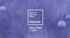 Pantone #ColorOfTheYear 2022: Very Peri