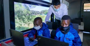 Coronation invests in mobile digital classroom to support learners in Langa