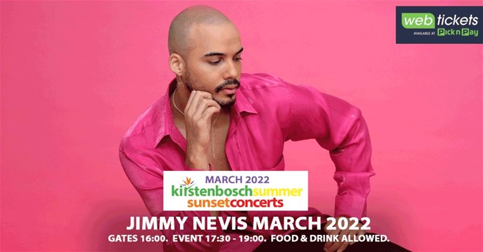 Kirstenbosch Summer Sunset Concerts return with Jimmy Nevis and Jeremy Loops