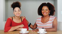 Source: © News24 Lindy-Lou Alexander and her daughter Bonnie enjoy a cup of tea in their current home, but it was the purchase of their first home that was Alexander’s Signature Moment.