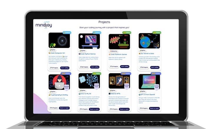 Mindjoy launches AI and machine learning coding track for kids