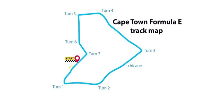 Cape Town Formula E track layout revealed