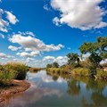 Source: freestock.ca via  - Kruger National Park, South Africa, along the Sabie River.
