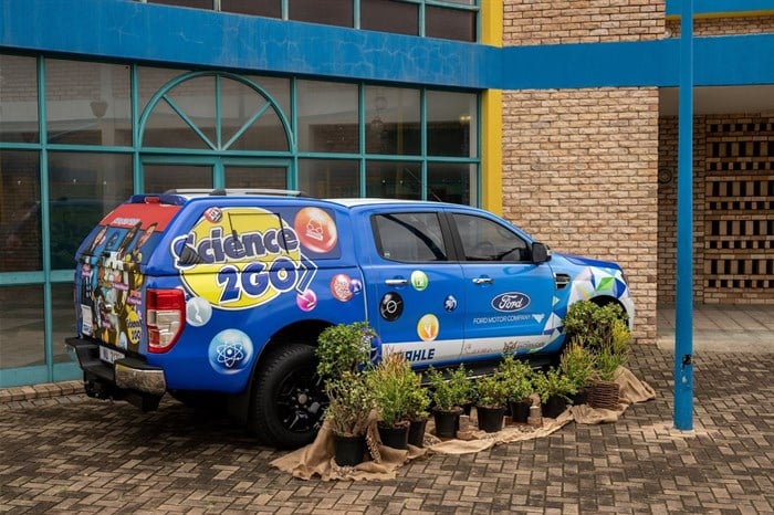 Ford Science2Go Mobile Resource Centre - locally-built Ford Ranger pick-up that is used as the mobile science laboratory and resource centre