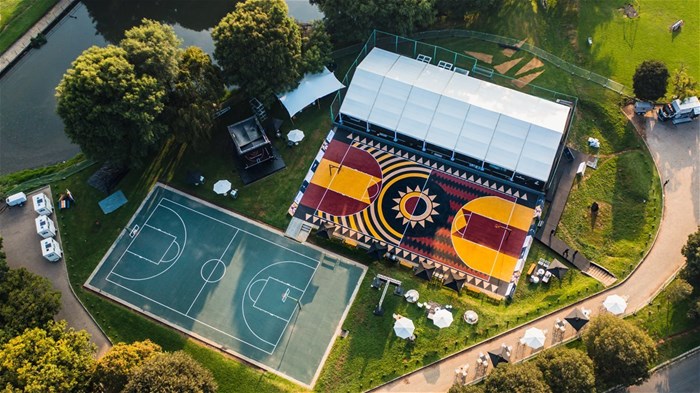 Image supplied: The Zoo Lake basketball court