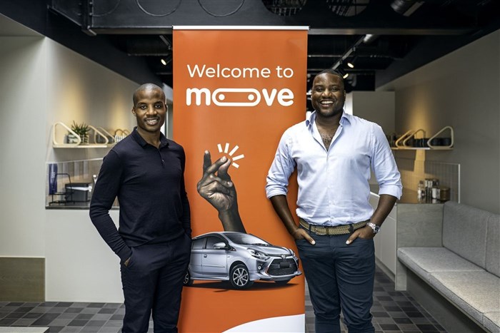 Moove founders Jide Odunsi (left) and Ladi Delano (right)
