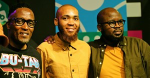 Music and Innovation founders Mpumelelo Mtetwa, Lindani Ntsibande and Sipho Zondo