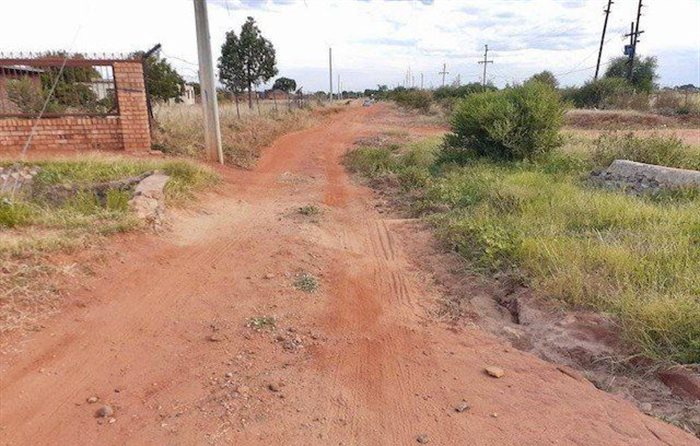 The 13-kilometre Rakgoatha village main road in Limpopo becomes impassable in the summer rains. Photo: Ezekiel Kekana