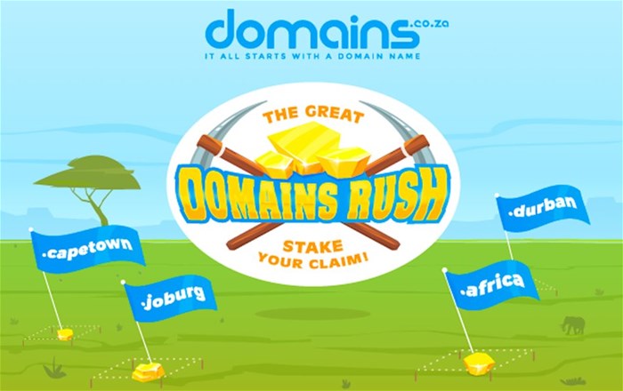 Domains.co.za announces The Great Domains Rush - stake your claim!