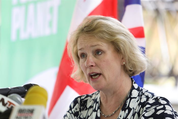 British minister for Africa Vicky Ford. Reuters/Afolabi Sotunde