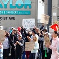 Wage strike at Taylor Blinds factory