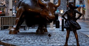 Source: ©bbc.com/  Stephen Tisdale, CMO, State Street Global Advisors is a past Past CMO Pencil winners for “Fearless Girl”, by McCann New York