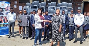 Mohloli Secondary School receives 213 school chairs donation