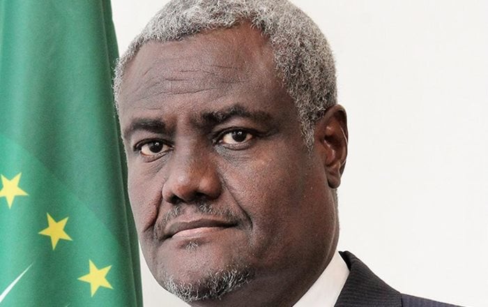 Source: Supplied. Chairperson of the African Union Commission, H.E. Moussa Faki Mahamat.