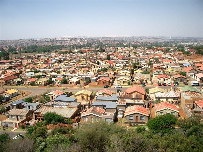 Soweto township.