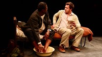 Image supplied: Mncedisi Shabangu and Francois Jacobs in Blood Knot