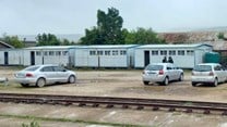 The Amasango Career School operates out of six prefab classrooms near a railway line. Archive photo: Loyiso Dyongman / GroundUp