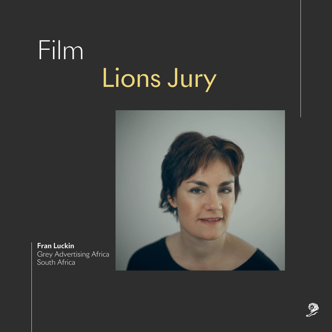 Fran Luckin judges her 6th Cannes Lion