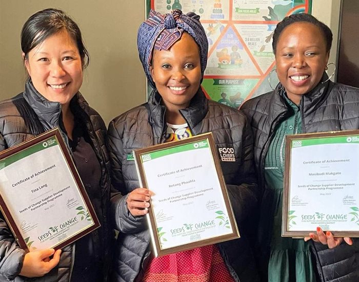 Among the top 10 finalists were Tina Long (Home Bao), Retang Phaahla (Setšong African Tea Crafters) and Mosibudi Makgato (RM Catering Services). Source: Supplied