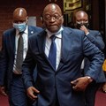 Former South African President Jacob Zuma enters the High Court in Pietermaritzburg, South Africa, 31 January 2022. Jerome Delay / Pool via Reuters / File Photo